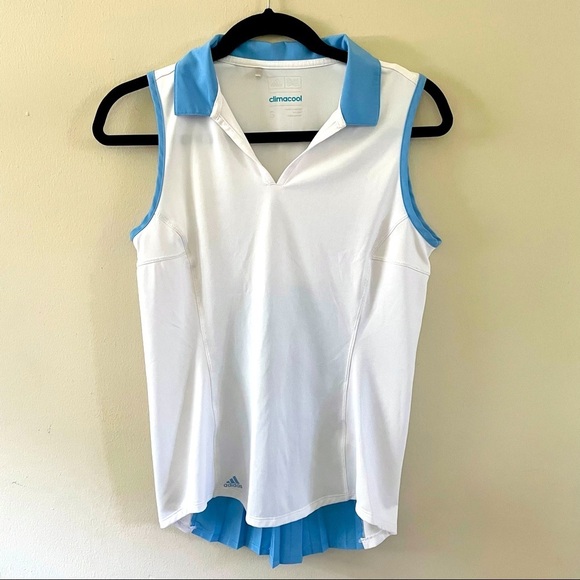 adidas Tops - Adidas Sleeveless Climacool Golf Shirt